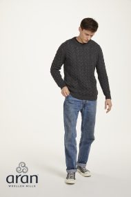 Aran-Rundhalspullover – Bild 3