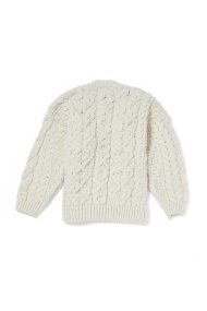 Lumber-Kinderstrickjacke mit Gittermuster – Bild 2