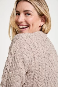 Aran-Pullover im Damenschnitt – Bild 4