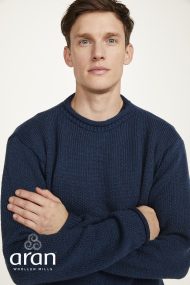 Rundhalspullover mit gerolltem Kragen - Image 2