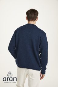 Rundhalspullover mit gerolltem Kragen - Image 3