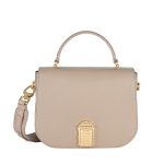 Medium crossbody door bag – Taupe