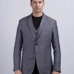 Irish Linen Jacket – Denim