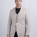Irish Linen Jacket – Desert