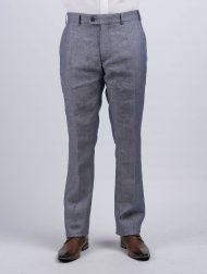 Men’s Irish Linen Trousers – Denim