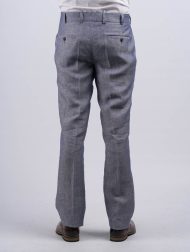 Herrenhose aus irischem Leinen – Denim - Image 3