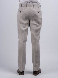 Herrenhose aus irischem Leinen – Sandfarben - Image 3