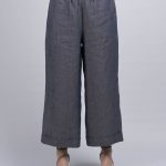 Women’s Irish Linen Trousers – Denim