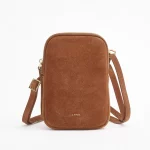 CASSIA Phone Bag – Suede Leather