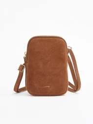 CASSIA Phone Bag – Suede Leather