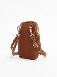 CASSIA Phone Bag – Veloursleder - Image 3