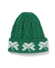 Shamrock Hat – Green/White