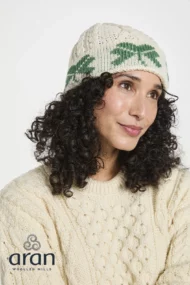 Shamrock Hat – White/Green