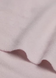 Schal aus Lammwolle – Rosa und Silber – Bild 2