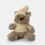 Mittelgrosser Teddybär mit Aran-Pullover