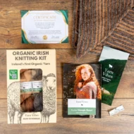 Bio-Strickset «Kaylee» Dreieckstuch