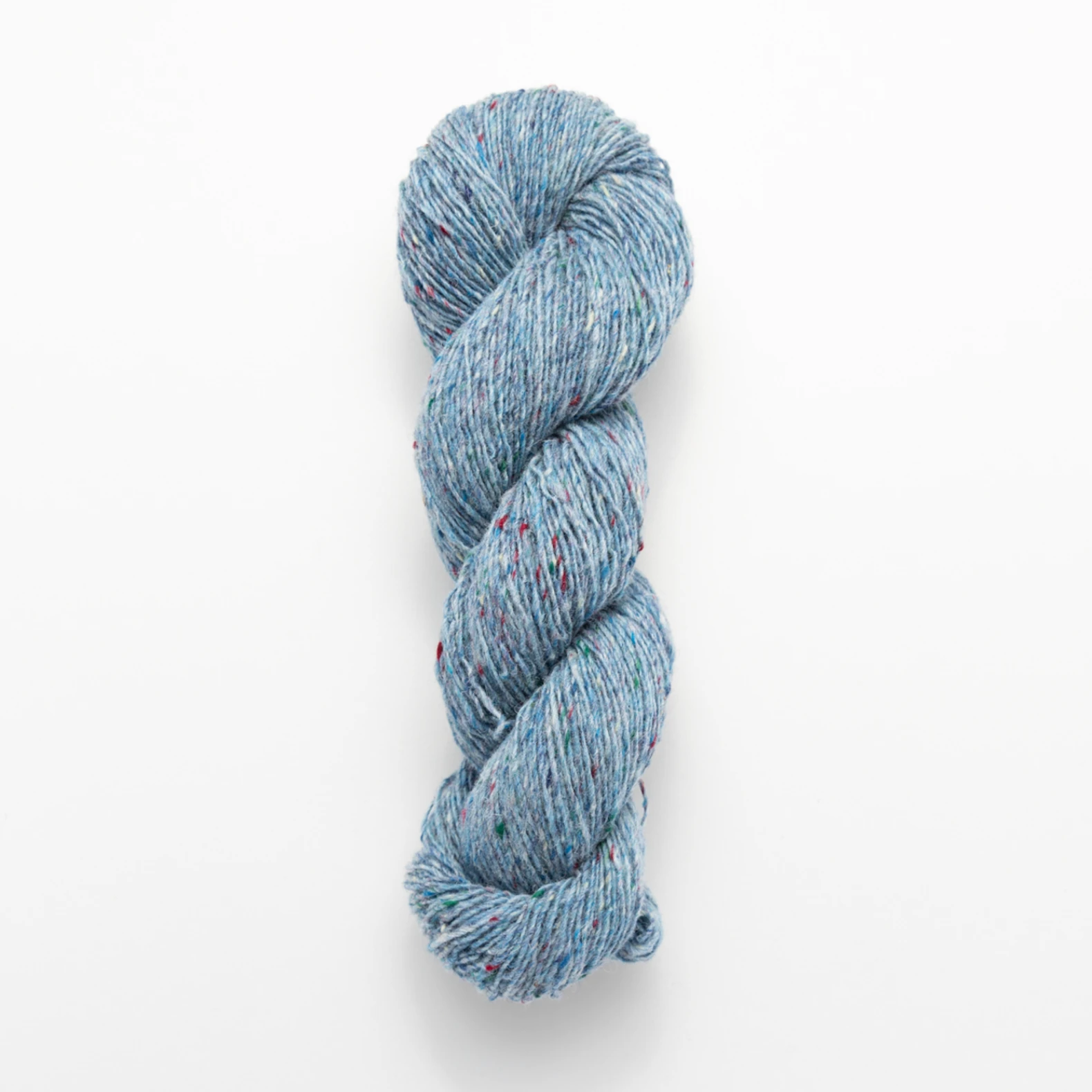 Forget-me-Not__76950 Irischer Tweed «Cliffs of Moher» – Vergissmeinnichtblau – Bild 1