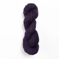 Bio-Strickset «Riley» Aranmütze – Brombeerenviolett – Bild 2