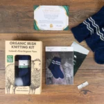 Bio-Strickset «Mara» Socken – Basaltgrau